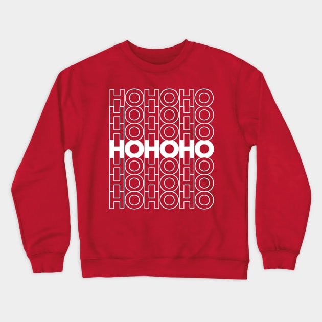 Retro Ho Ho Ho Santa Christmas Crewneck Sweatshirt by Flippin' Sweet Gear